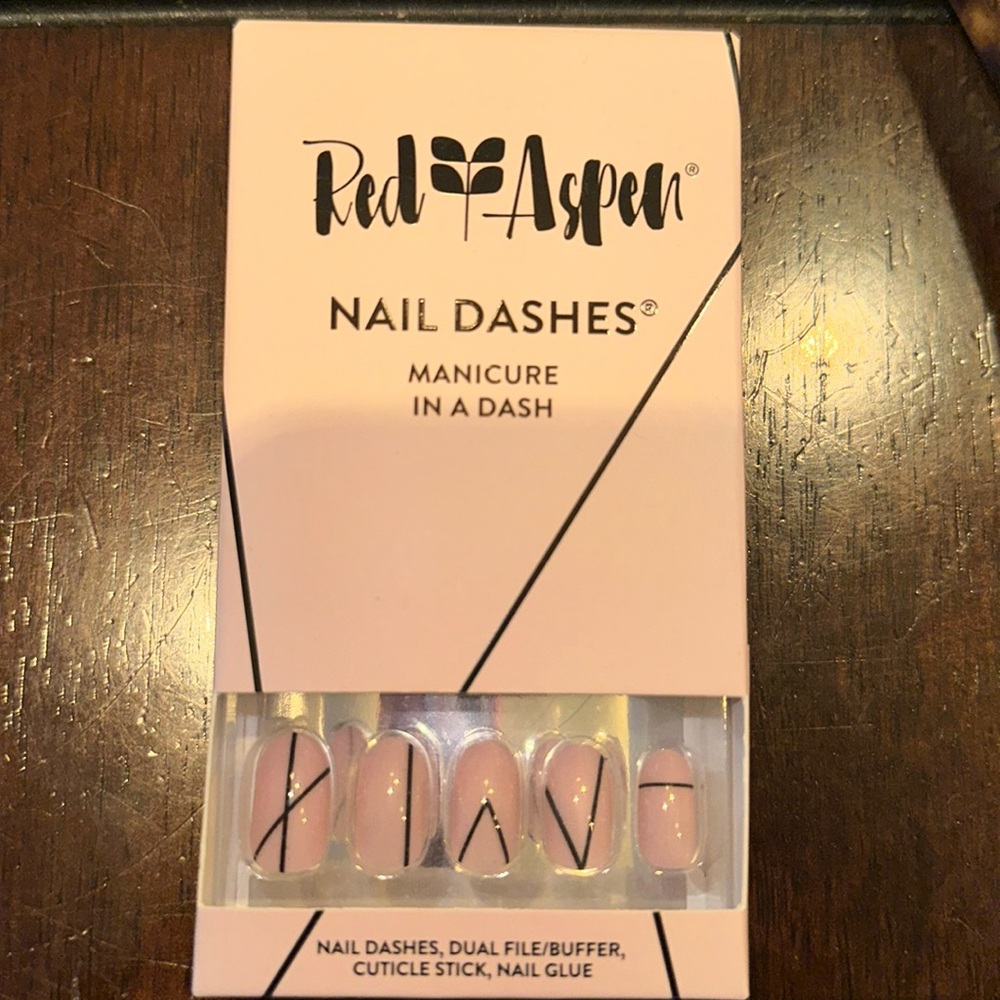 NEW Red Aspen Nail Dashes